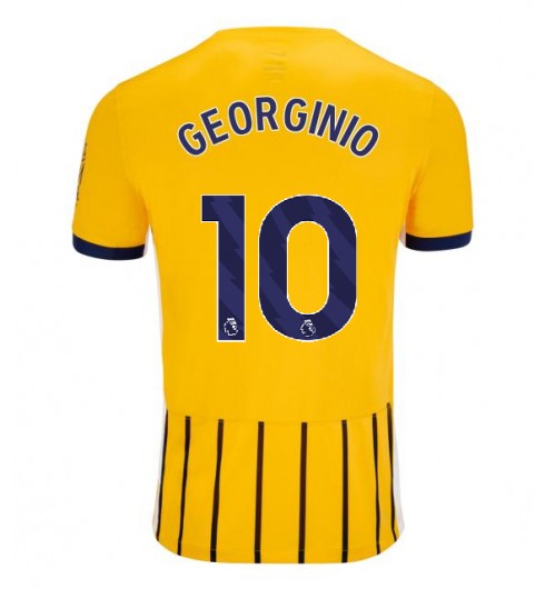 Moške Nogometnih dresov Brighton Georginio Rutter #10 Tretji 2025-26 Kratki rokavi Moške Nogometnih dresov Brighton Georginio Rutter #10 Tretji 2025-26 Kratki rokavi